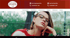 Desktop Screenshot of dutchessoptometry.org