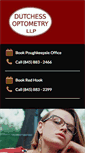 Mobile Screenshot of dutchessoptometry.org